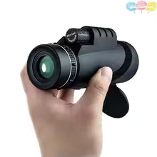 SUPER TelescopioPRO Monocular para móvil 80x100 color Negro