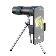 SUPER TelescopioPRO Monocular para móvil 80x100 color Negro